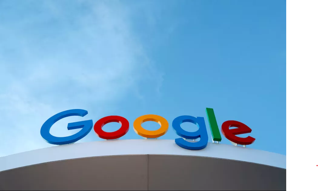 O logotipo do Google é visto na casa do Google na CES 2024, uma feira anual de eletrônicos de consumo, em Las Vegas, Nevada, EUA, em 10 de janeiro de 2024