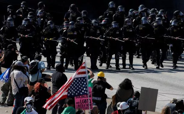Protesto em Los Angeles