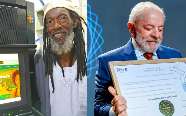 Antônio Carlos dos Santos Silva, o 'Mestre TC', e Lula