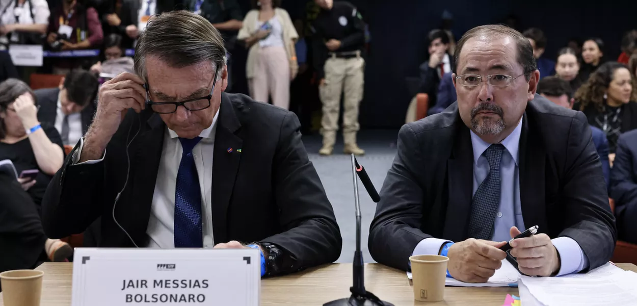 Jair Bolsonaro e Celso Vilardi - 09/06/2025