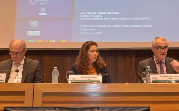 Aloizio Mercadante, Esther Dweck e José Manuel Salazar-Xirinachs