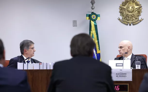 Paulo Gonet, Alexandre de Moraes e Jair Bolsonaro no STF - 10/06/2025