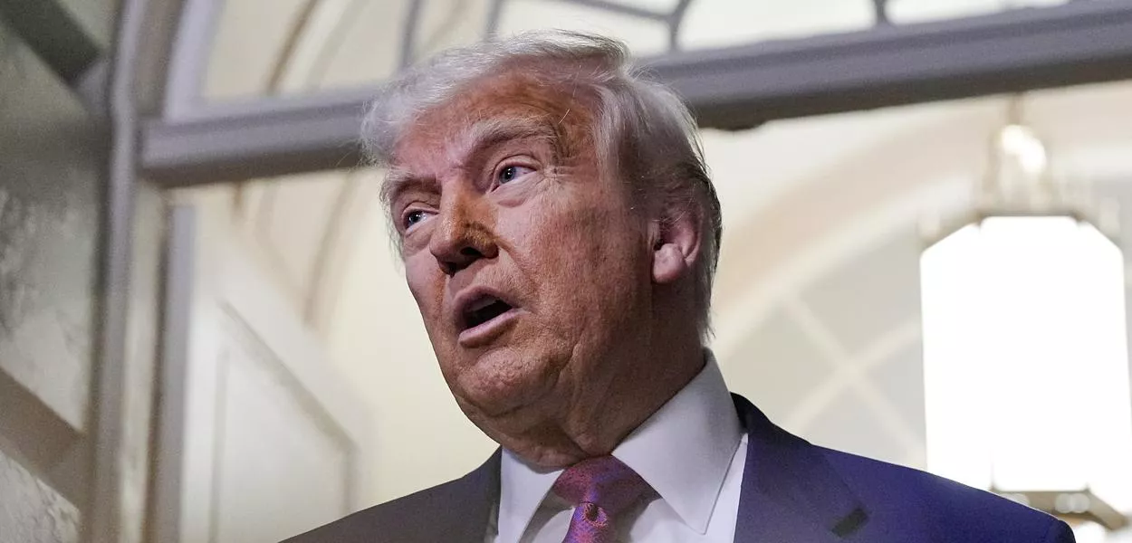 Presidente dos EUA, Donald Trump, no Capitólio, em Washington - 20/05/2025