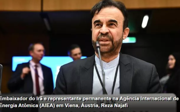 Raza Najafi, representante do Irã na AIEA