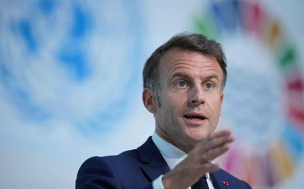 Presidente francês Emmanuel Macron em Nice
 9/6/2025 