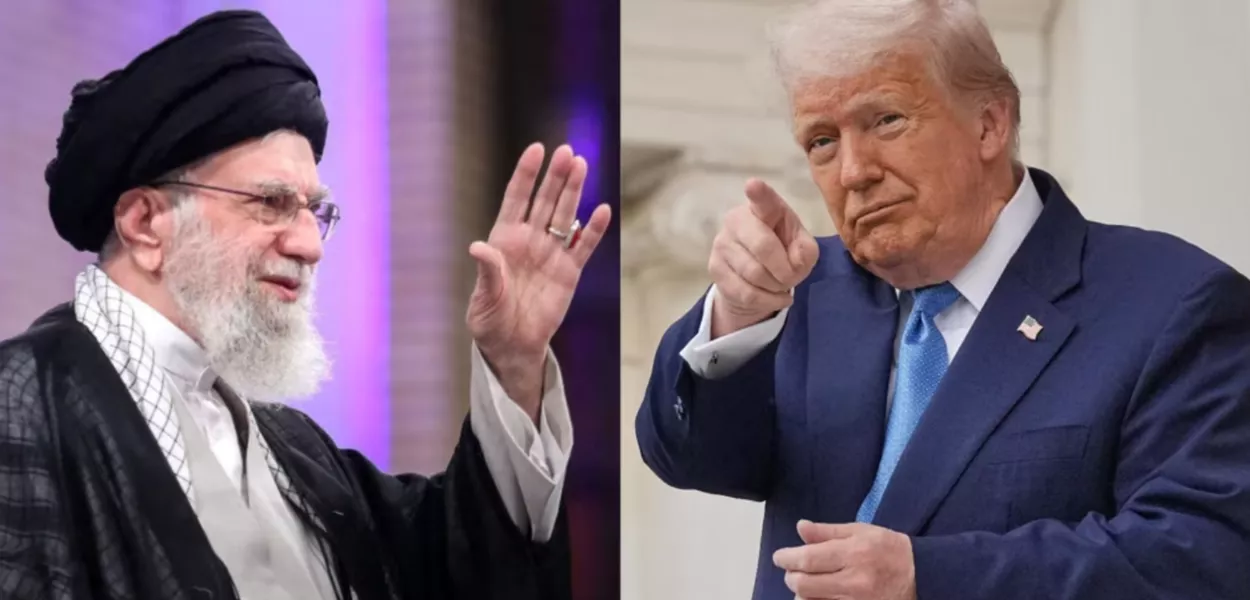 Khamenei e Trump