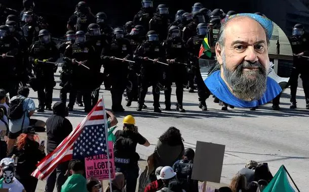 Lejeune Mirhan e protesto nos EUA