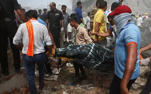 Local de acidente aéreo em Ahmedabad
 12/6/2025  