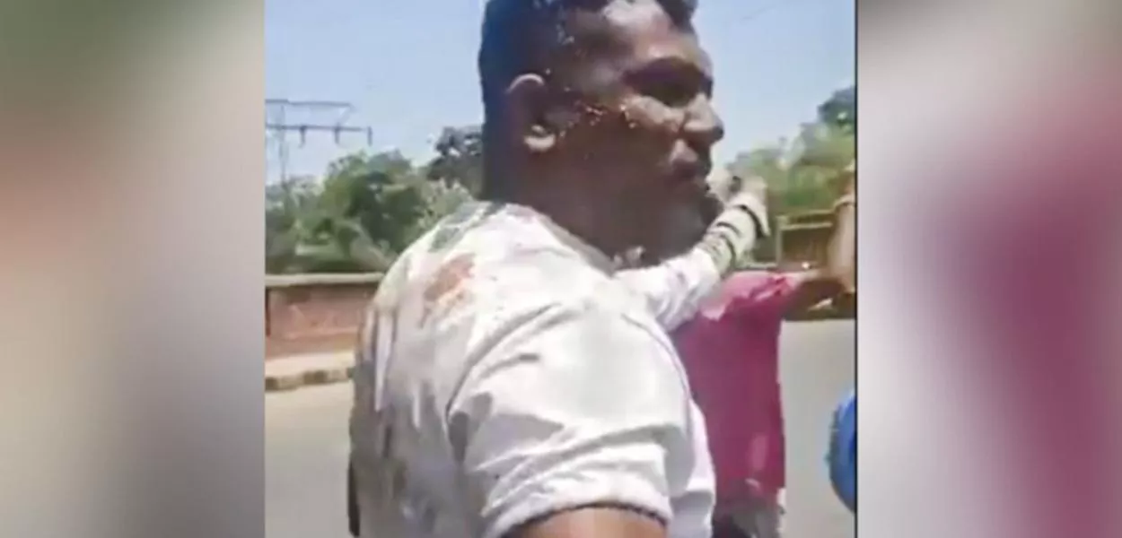 Viswash Kumar Ramesh conseguiu sair do avião andando