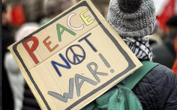 Movimento pela paz, contra guerra 