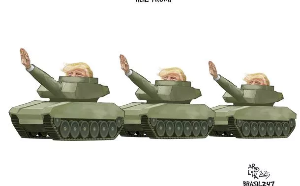 O desfile - 14 de junho de 2025