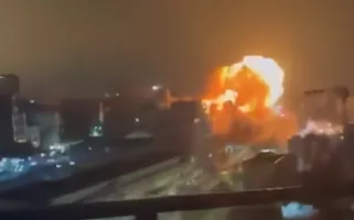 Explosões registradas em Tel Aviv, em Israel - 14/06/2025