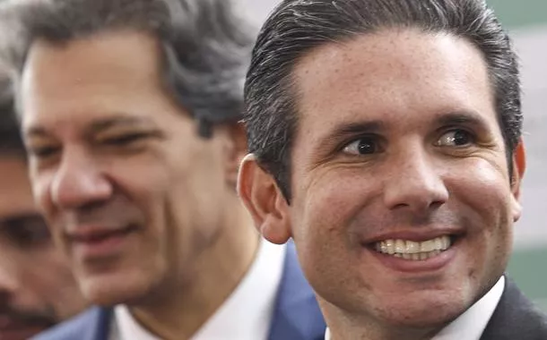 Fernando Haddad e Hugo Motta