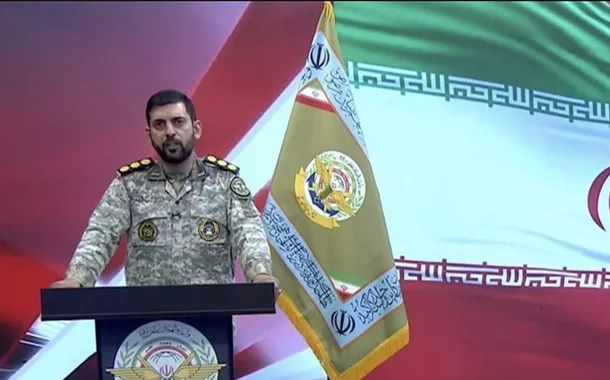 Reza Sayyad, porta-voz do Centro de Comunicações do Estado-Maior das Forças Armadas iranianas