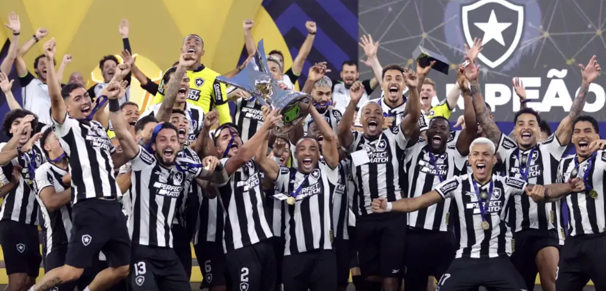 O time do Botafogo campeão brasileiro de 2024
