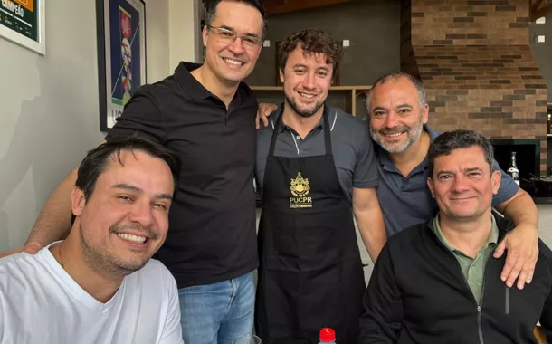 Marc Sousa, Deltan Dallagnol.Castor de Mattos, Fábio Aguayo e Moro: selfie da impunidade