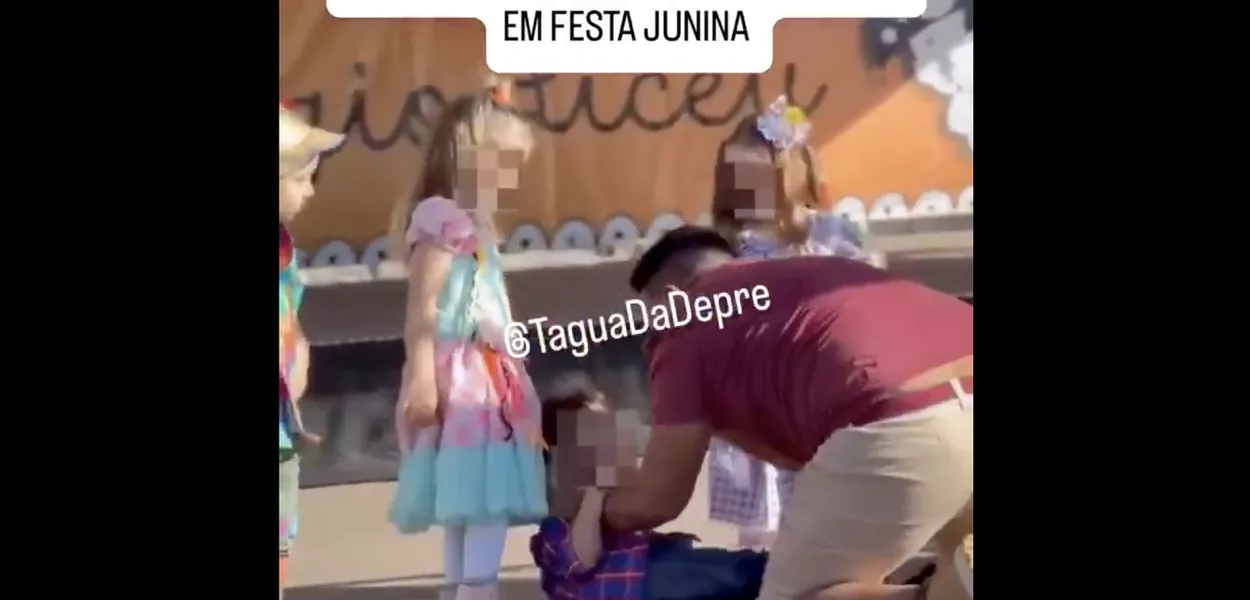 Cena chocante de agressão no Distrito Federal