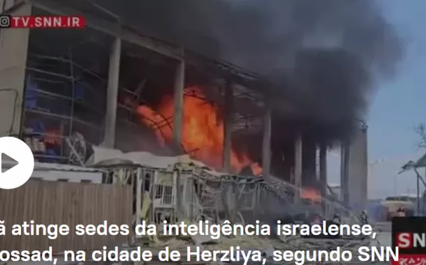 Irã atinge sedes do Mossad em Herzliya, segundo TV iraniana