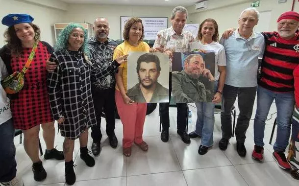 Encontro promovido pela ACJM - Associação Cultural José Marti, seção Bahia e CEBRAPAZ