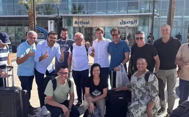 Políticos brasileiros que estavam em Israel