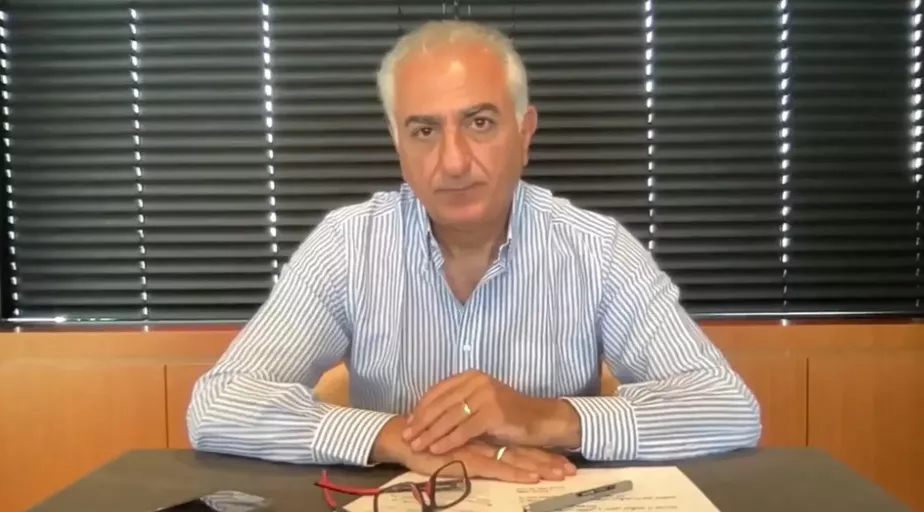 Ex-príncipe herdeiro do Irã, Reza Pahlavi