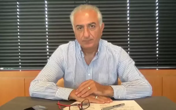 Ex-príncipe herdeiro do Irã, Reza Pahlavi