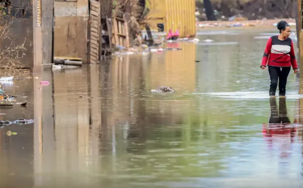 Inmet emite alerta vermelho para chuvas no Rio Grande do Sul
