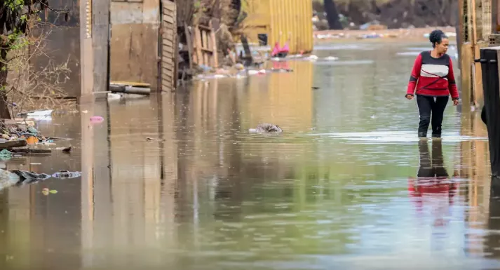 Inmet emite alerta vermelho para chuvas no Rio Grande do Sul