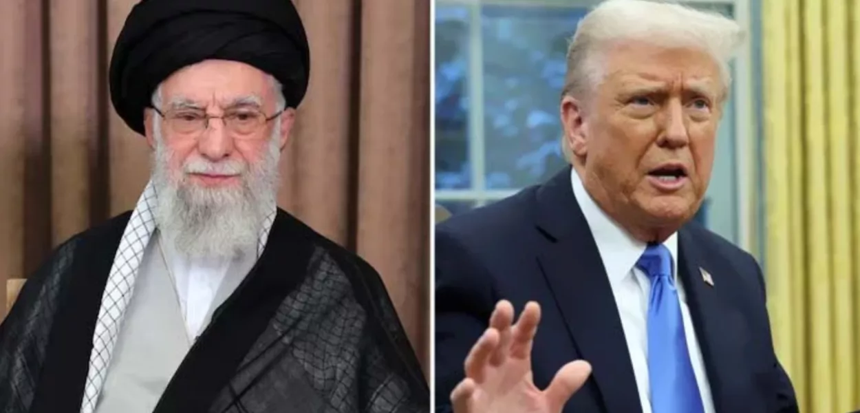 Ali Khamenei e Donald Trump