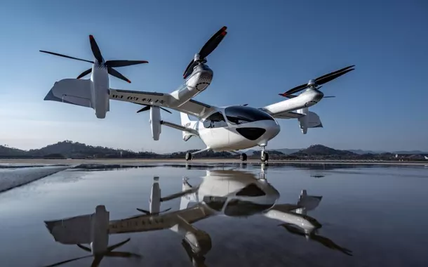 Táxi aéreo E20, em Xangai