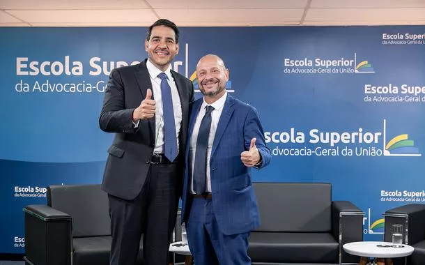 Jorge Messias (à esq.) e Gilberto Waller Júnior