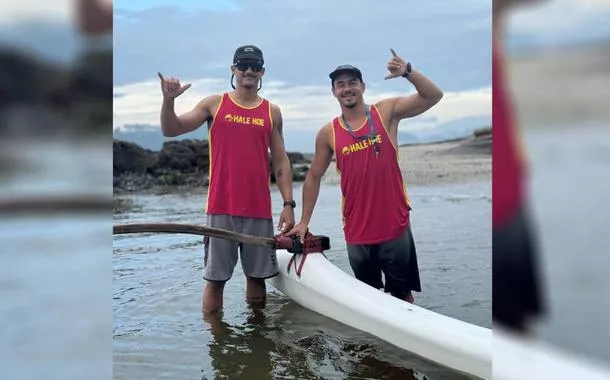 Projeto social Hale Storm, idealizado pelos educadores Rodrigo Fernandez, Gabriel Mattos, utiliza a prática da canoa polinésia como ferramenta de educação ambiental