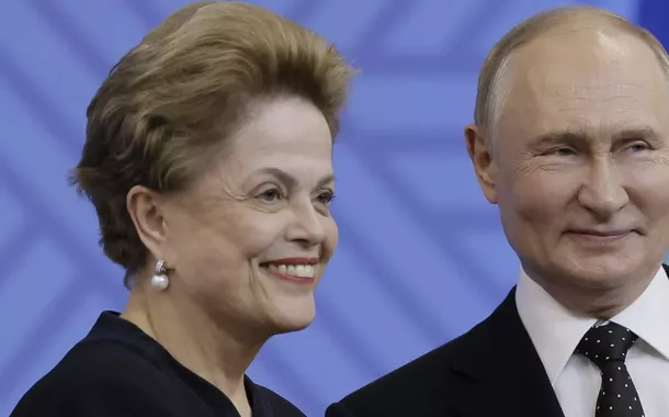 Dilma Rousseff e Vladimir Putin em São Petersburgo