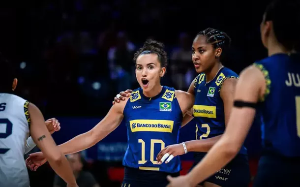Ana Cristina lidera vitória brasileira pela Liga das Nações de vôlei