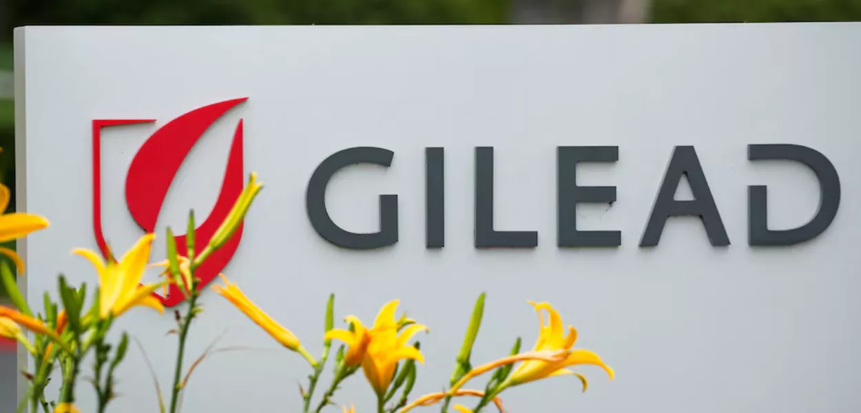 A empresa farmacêutica Gilead Sciences é vista em Oceanside, Califórnia, EUA, em 29 de abril de 2020