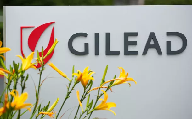 A empresa farmacêutica Gilead Sciences é vista em Oceanside, Califórnia, EUA, em 29 de abril de 2020