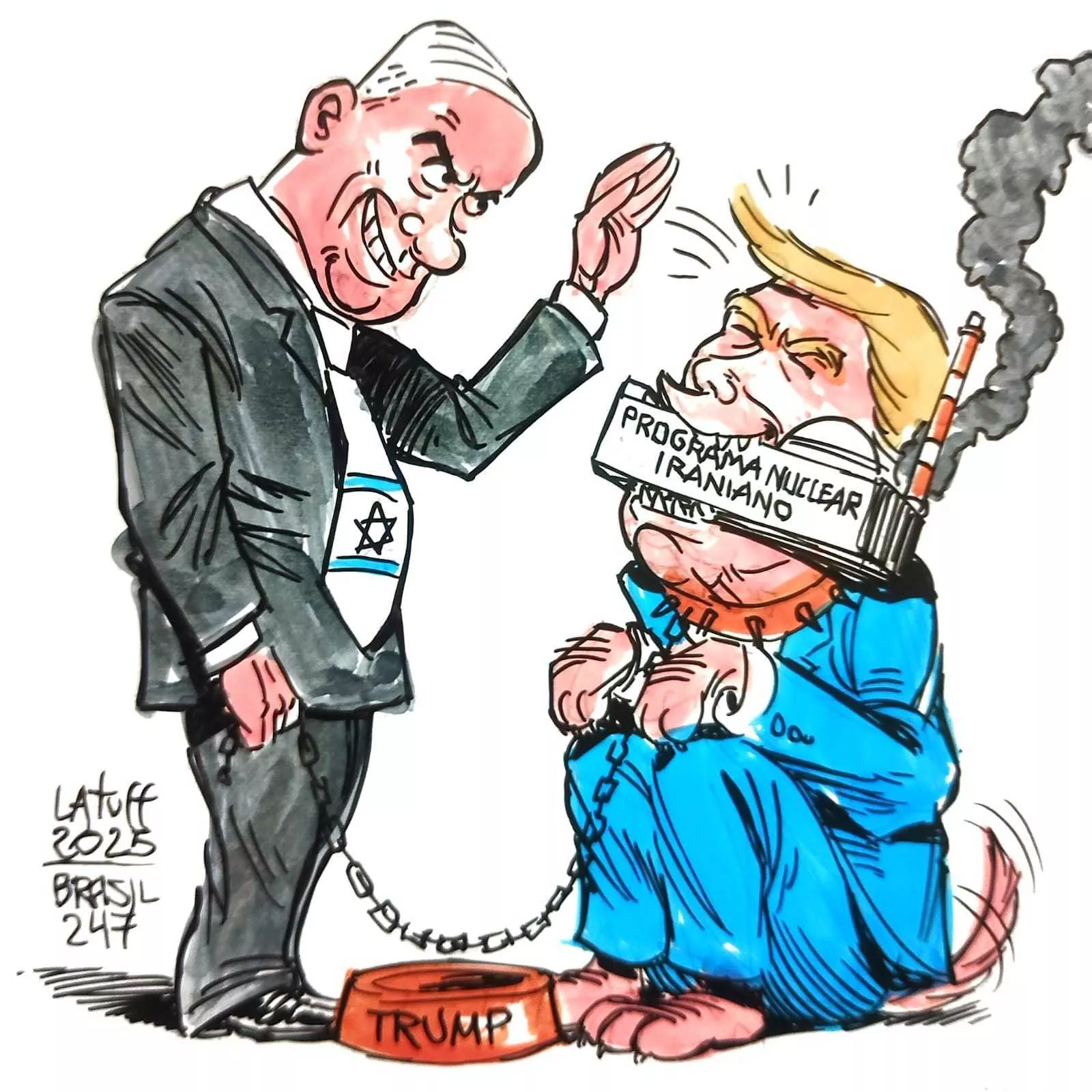 Netanyahu, Trump e o programa nuclear do Irã