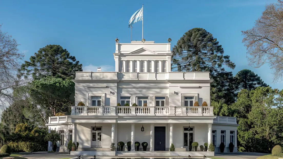 Residência oficial do presidente Argentino, em Buenos Aires - 23/06/2025