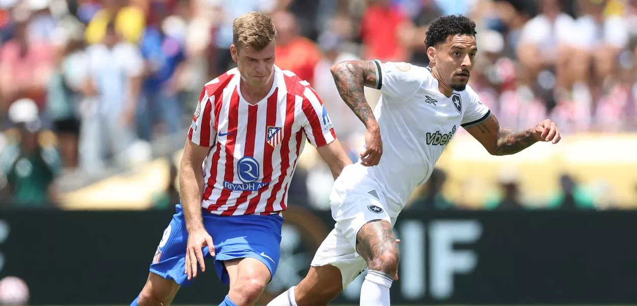 Gregore.Atletico de Madrid x Botafogo pela Copa do Mundo de Clubes no Estadio Rose Bowl. 23 de Junho de 2025, Pasadena, Estados Unidos