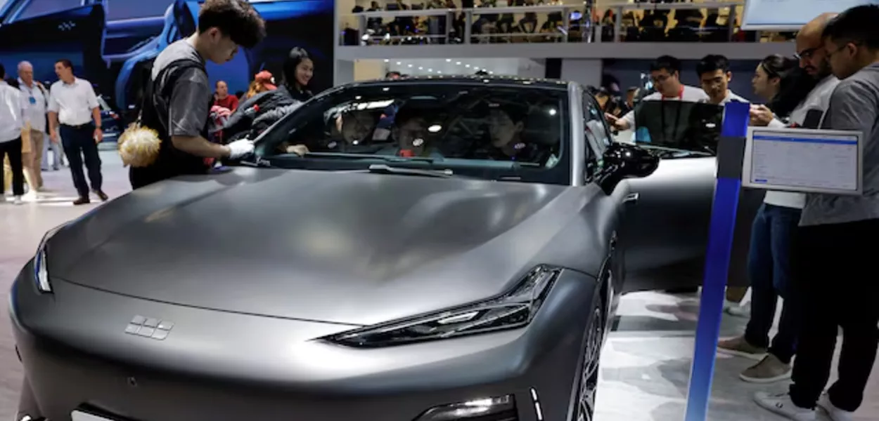 Veículo elétrico da Geely
