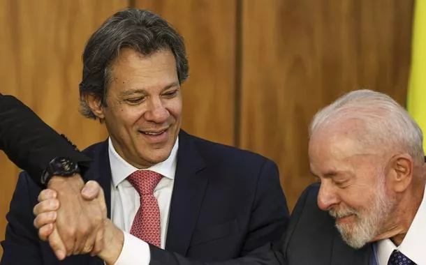 Brasília (DF) - 17/09/2024 - Fernando Haddad e Lula