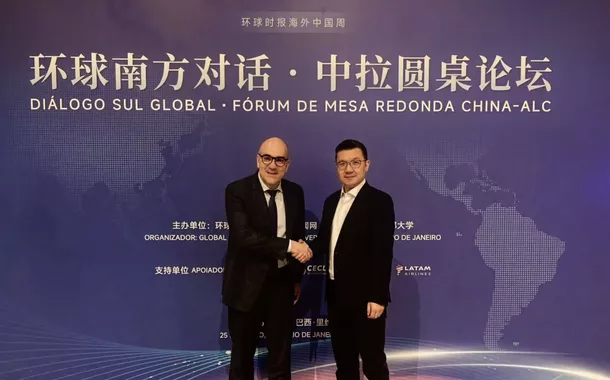 Leonardo Attuch e Fan Zhengwei, editores-chefe do Brasil 247 e do Global Times