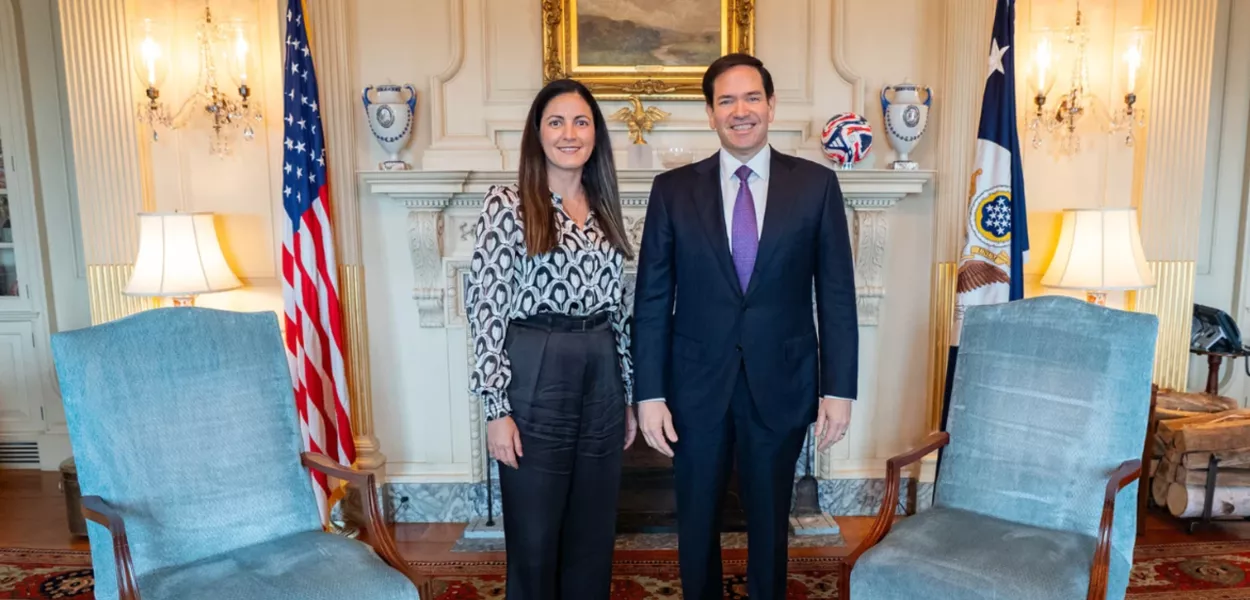 Rosa Maria Payá e Marco Rubio