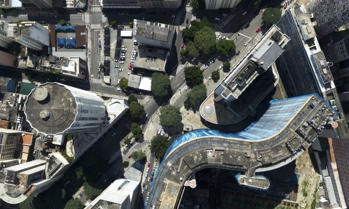 Centro da cidade de São Paulo-SP