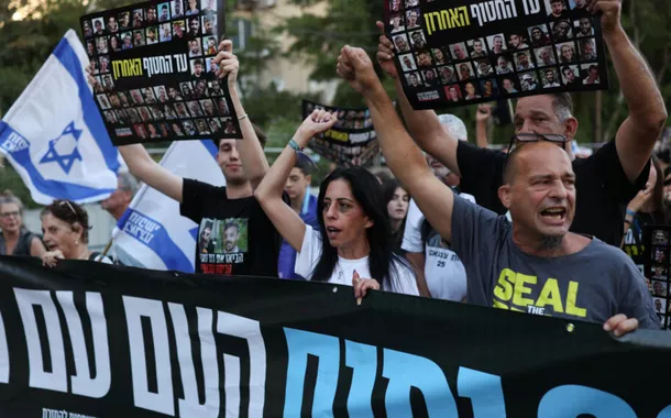 Manifestação em Israel