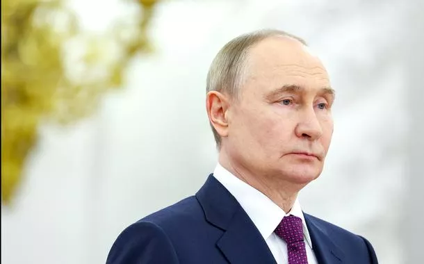 Presidente russo, Vladimir Putin, em Moscou - 23/6/2025