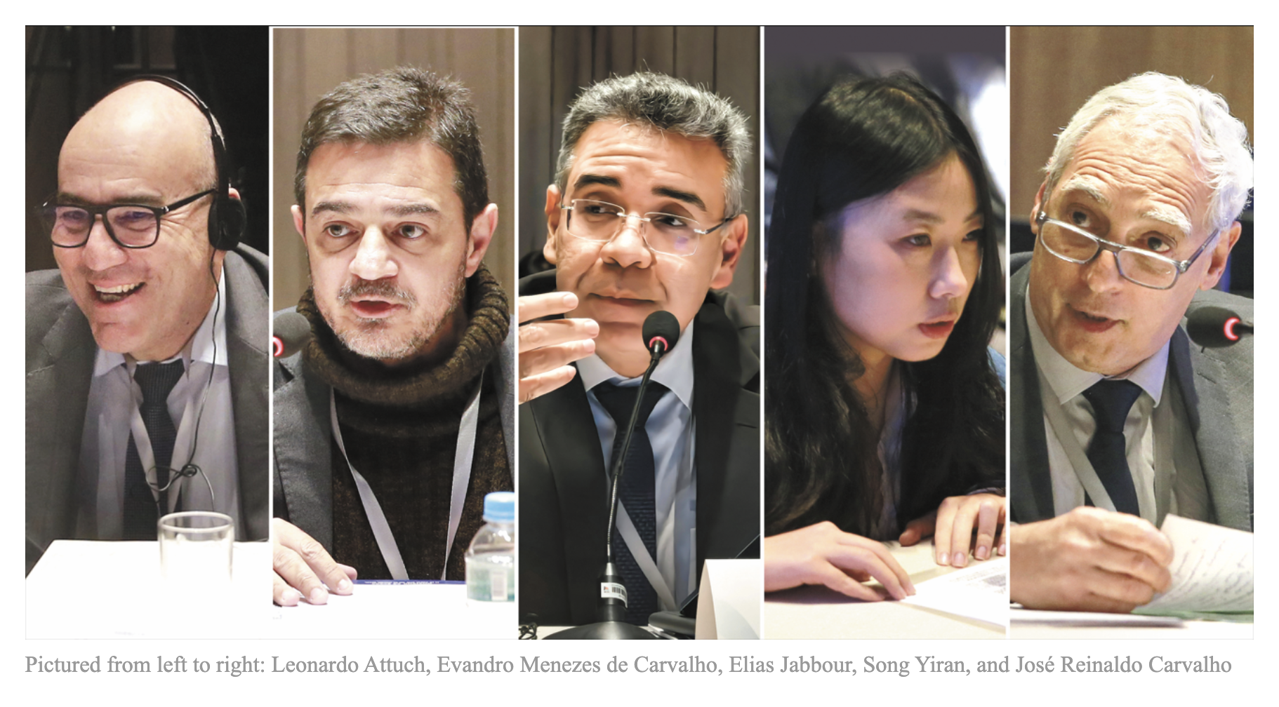 Leonardo Attuch, Evandro Menezes de Carvalho, Elias Jabbour, Song Yiran e José Reinaldo Carvalho