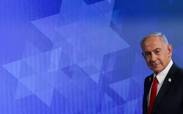 O primeiro-ministro israelense, Benjamin Netanyahu - 21/05/2025
