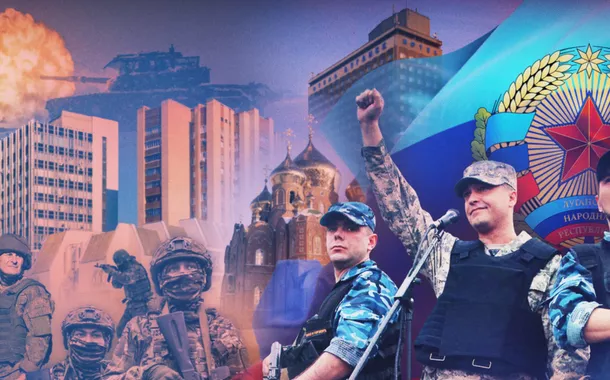 Vitória russa em Lugansk/Ilustração RT
