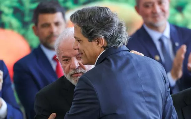 Lula e Fernando Haddad